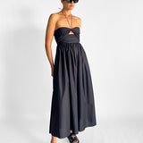 Bandeau Rouched Sundress