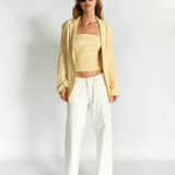 Summery Copenhagen Yael Blazer & Strapless Top