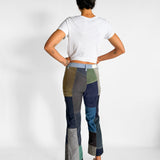 Patchwork Cord Jeans