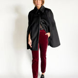 Wool Cape Coat