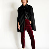 Wool Cape Coat