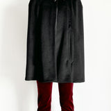 Wool Cape Coat