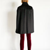 Wool Cape Coat