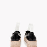 Gold Chain Platform Loafers