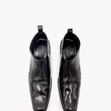 Laser Cut Low Chealsea Boot