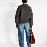 Sura Knit Button Up Sweater