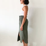 Cotton Utility Skirt