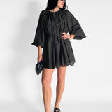 Voluminous Mini Dress