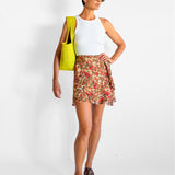 Ferna Wrap Mini Skirt