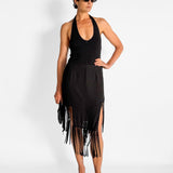 Melissa Fringe Midi Skirt