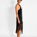Melissa Fringe Midi Skirt