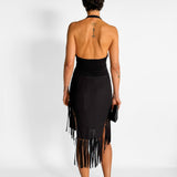 Melissa Fringe Midi Skirt