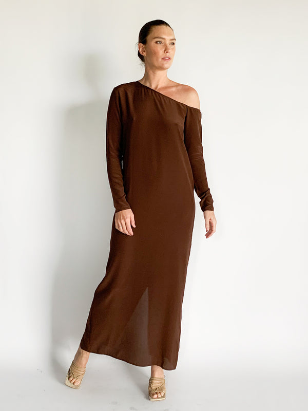 Silk Asymmetric Dress