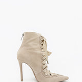 Suede Lace up Boots