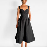 Teles Embellished Midi Dress