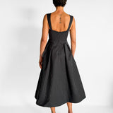 Teles Embellished Midi Dress
