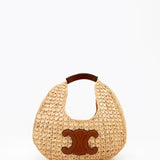 Raffia Hobo Bag