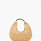 Raffia Hobo Bag