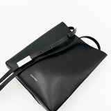 Line Leather Crossbody Bag