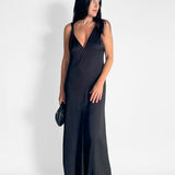 Ardea Twist Shoulder Maxi Dress