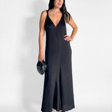 Ardea Twist Shoulder Maxi Dress