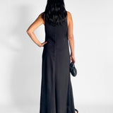 Ardea Twist Shoulder Maxi Dress