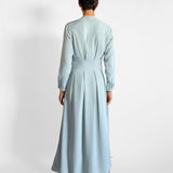 Button Front Maxi Dress