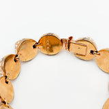 Pavé Gold Cone Bracelet