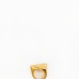 Gold Geometric Ring