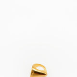 Gold Geometric Ring