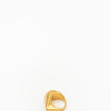 Gold Geometric Ring