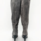 Lizzy Suede Knee High Boots