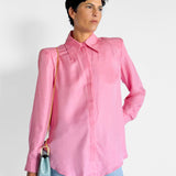 Silk Chain Jacquard Shirt