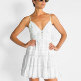 Broderie Anglaise Lace Mini Dress