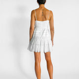 Broderie Anglaise Lace Mini Dress