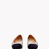 Bicolour Grossgrain Ballet Flats