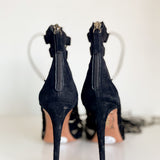 Gladiator Suede Heels