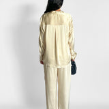 Relaxed Satin Pant