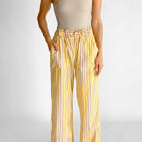 Stripe Cotton Pant