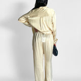 Relaxed Satin Pant