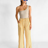 Stripe Cotton Pant