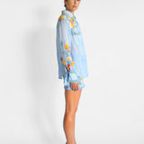 Sunny Oversized Blouse and Mini Skirt Set