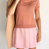 Short Sleeve Cashmere Top