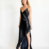 Ruffles Drape Dress