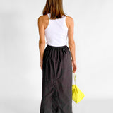 Relaxed Drawcord Skirt