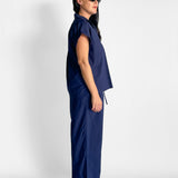 Relaxed Sleeveless Shirt