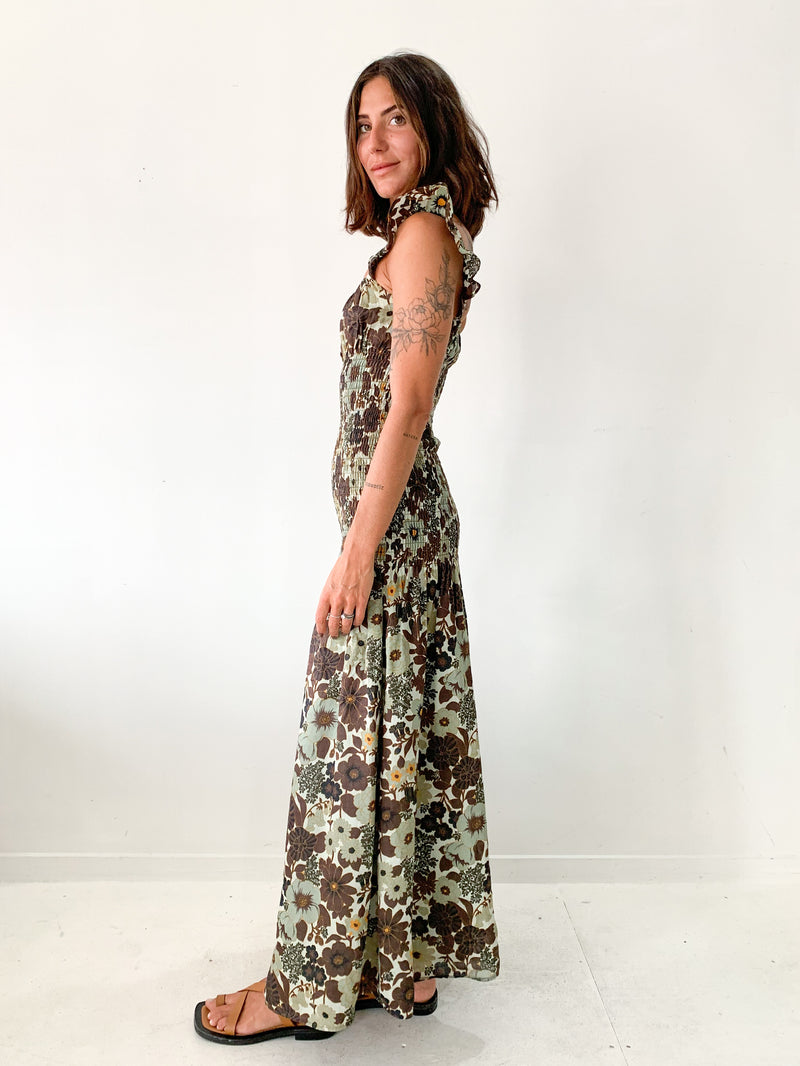 Constantine Ruched Maxi Dress