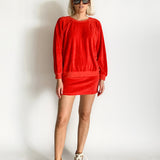 Samos Oversized Sweatshirt & Mikros Mini Skirt Set