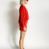 Samos Oversized Sweatshirt & Mikros Mini Skirt Set