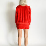 Samos Oversized Sweatshirt & Mikros Mini Skirt Set